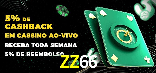 Promoções do cassino ao Vivo ZZ66